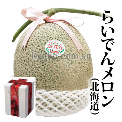 Raiden Rupia Melon (Red Fresh) | Hokkaido Prefecture | 2L Size