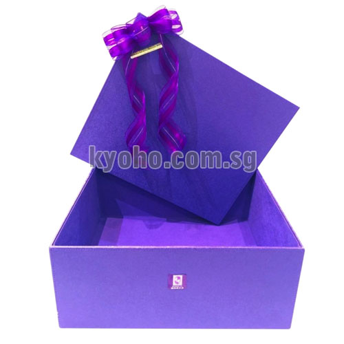 Premium Purple Gift Box - L Size Sample