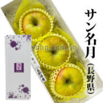 Sun Meigetsu Apple (Farm Direct) | Shu Grade | Nagano Prefecture | 3L Size