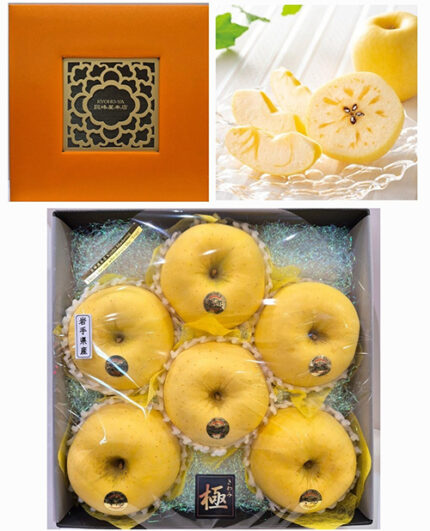 "Fuyu Koi" Apple (Premium Quality - Tokushu) | Iwate Prefecture | 6 Pcs Orange Box