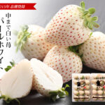 Pearl White Strawberry | Nara Prefecture