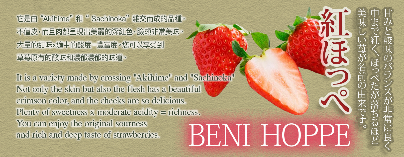 Beni Hoppe Strawberry