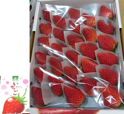 Benihoppei Strawberry | Tokushima Prefecture