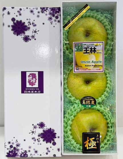 Ohrin Apple (Special Selected) | Aomori Prefecture | 3L Size 3 Pcs