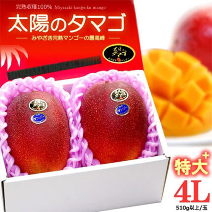 Taiyo (Sun Egg) Mango (Japan Top Premium) | Miyazaki Prefecture | 4L Size