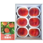 Hikawa Hakuhou Peach | Nagano Prefecture | 6 Pcs