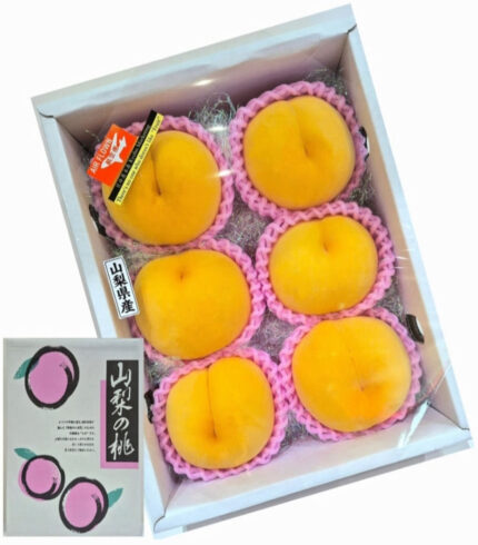 Golden Peach - Kimiko (Premium - Shu Grade) | Yamanashi Prefecture | 6 Pcs