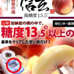 Shingen-Kanaiwa Peach | Yamanashi Prefecture
