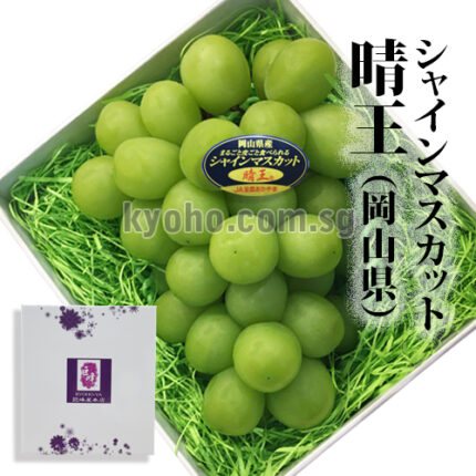 Shine Muscat Grapes (Hareo-Variety) | Okayama Prefecture | 700g