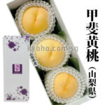 Golden Peach (Premium Grade) | Yamanashi Prefecture | 5L Size 3 Pcs