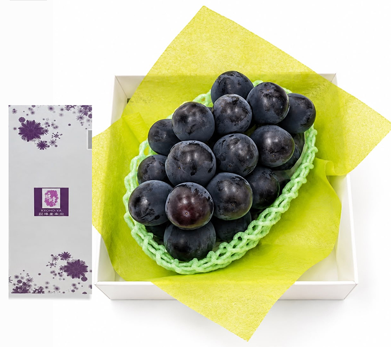 Kai King (Black King) Premium Grapes | Yamanashi Prefecture | Akashu Premium Grade | 1kg