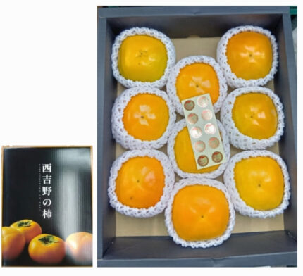 Nishiyoshino Tone Kaki | Nara Prefecture | L Size | 9pcs
