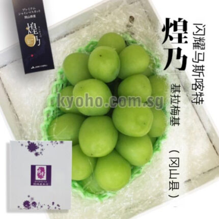 Shine Muscat "Kiramekino" Premium Variety | Okayama Prefecture | 600g