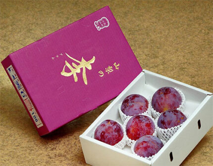 Kouji Premium Plum | Yamanashi Prefecture | 6 Pcs Purple Gift Box