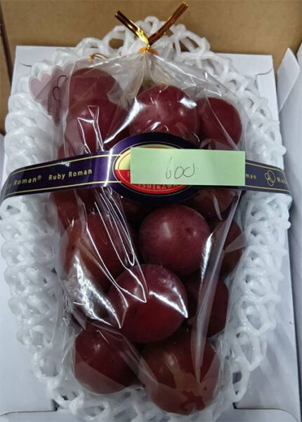 Ruby Roman Grape | Ishikawa Prefecture | Premium Shu Grade | 600g