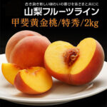 Kai Singen Golden Peach | Yamanashi Prefecture