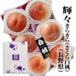 Sakura Hakutoh - Kira Kira | Nagano Prefecture | 4L Size 6 Pcs