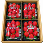 Aikirari Strawberry | Shu Grade | Aichi Prefecture | 4 Packs