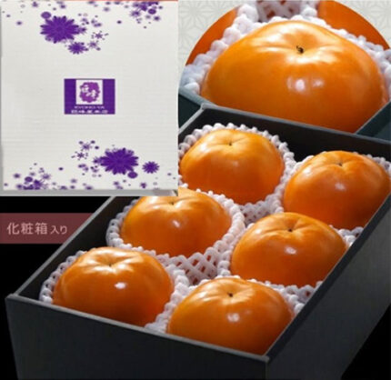 Kishu Demari | Sweet Persimmon (Seedless) | Wakayama Prefecture | 3L Size 6 Pcs