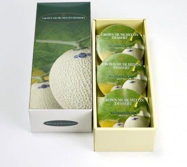 Crown Melon Jelly Set | Shizuoka Prefecture | 3 Pcs Set