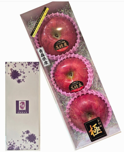 Special Selected Sun Fuji Apple (High Sugar Level with Honey) | Aomori Prefecture | 4L Size 3 Pcs
