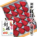 Tsurugihime Strawberry "Benihoppe Variety" | Tokushima Prefecture | 20 Pcs