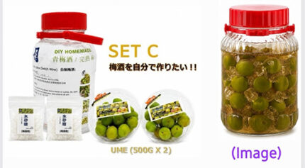 "Gojiro-ume" - Hand-made Ume Syrup | Wakayama Prefecture | Set C