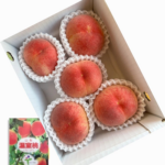 "Yumomoka"- Premium Grade | House Grown Peach | Yamanashi Prefecture | 5 Pcs