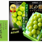 Takumi Shine Muscat Grapes | Premium Quality | Shu Grade | Yamanashi Prefecture
