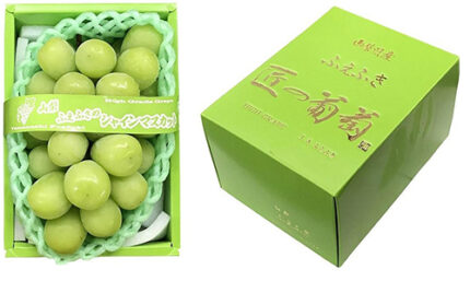 Takumi Shine Muscat Grapes | Premium Quality | Shu Grade | Yamanashi Prefecture | 700g