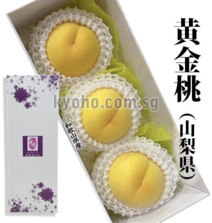 Golden Peach | Yamanashi Prefecture | 3 Pcs