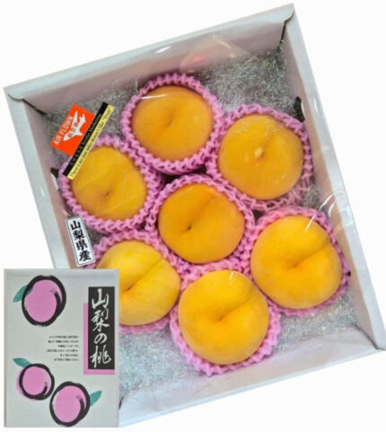 Golden Peach - Kimiko (Premium - Shu Grade) | Yamanashi Prefecture | 7 Pcs