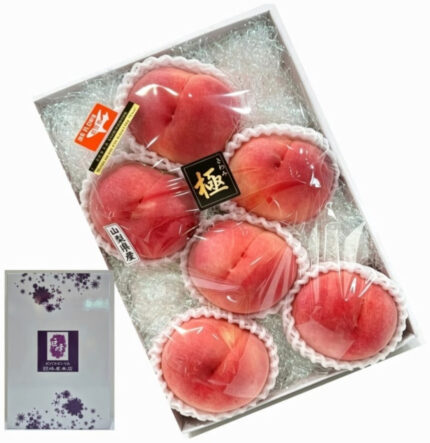 Kasugai "Natsuko" Peach | Yamanashi Prefecture | 6 Pcs