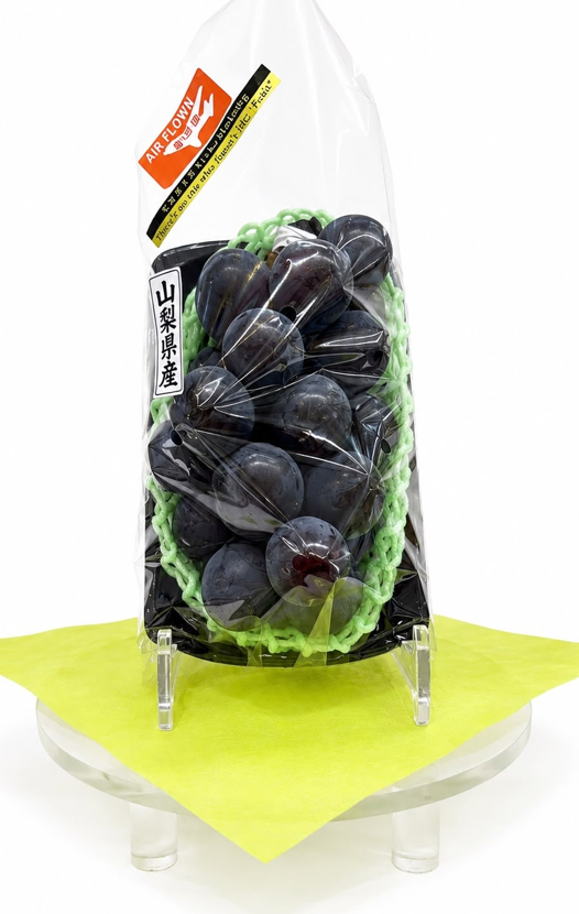 Kai King (Black King) Premium Grapes | Yamanashi Prefecture | Akashu Premium Grade | 500~550g