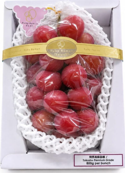 Ruby Roman Grape | Ishikawa Prefecture | Tokushu Premium Grade | 800g