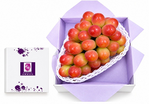 Sun Shine Red Grapes | (New Variety) Shu Grade | Yamanashi Prefecture | 830g Sun Shine Red Grapes | (New Variety) Shu Grade | Yamanashi Prefecture | 830g