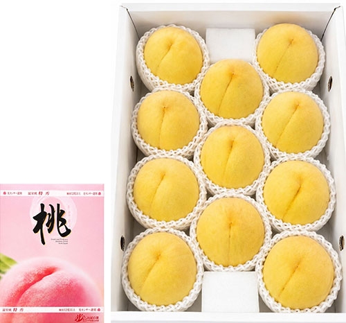 Arakawa Golden Peach | Wakayama Prefecture | 6L Size 11 Pcs