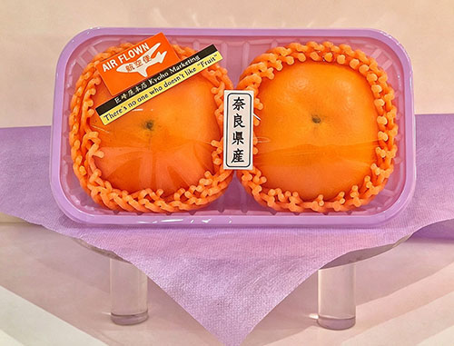House Grown Tone Persimmon | Nara Prefecture | 2 Pcs