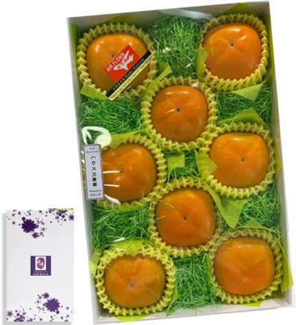 Seedless Persimmon | Wakayama Prefecture | M Size 8 Pcs